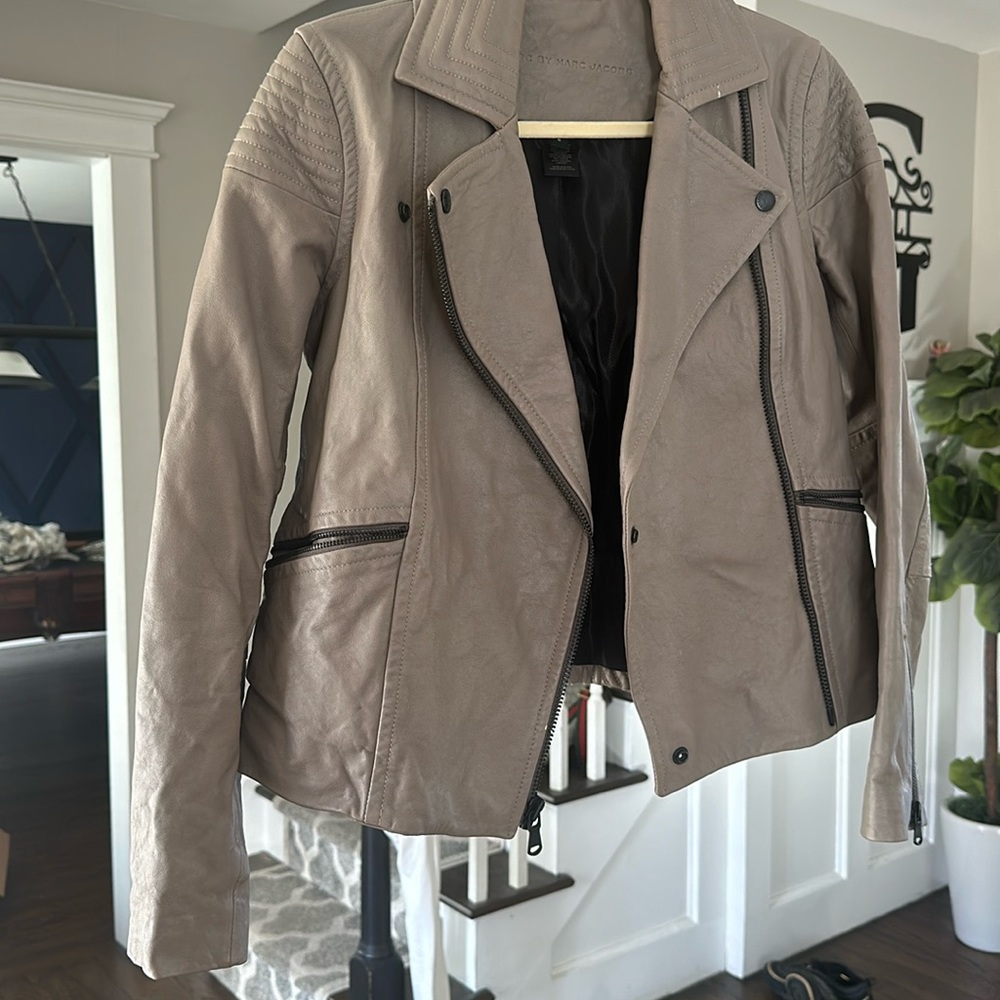 Marc by Marc Jacob’s leather moto jacket